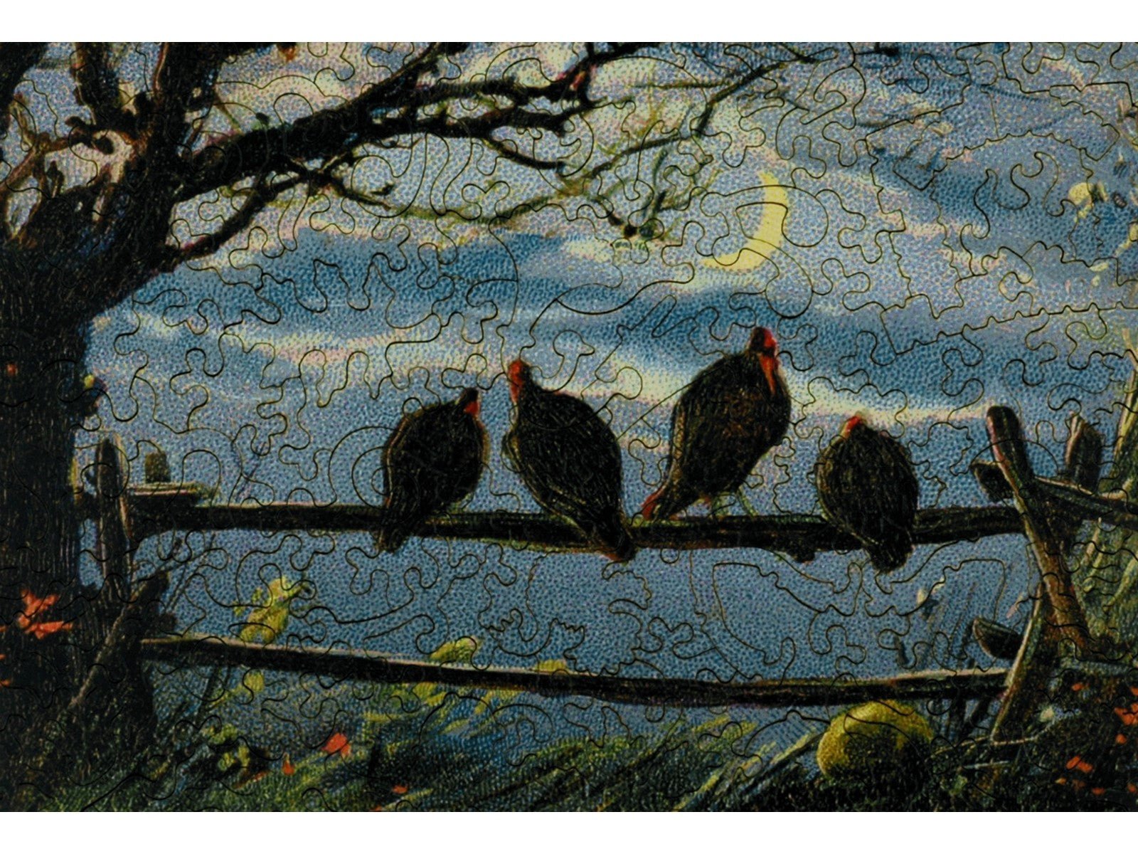 Thanksgiving Twilight Puzzle - Joy