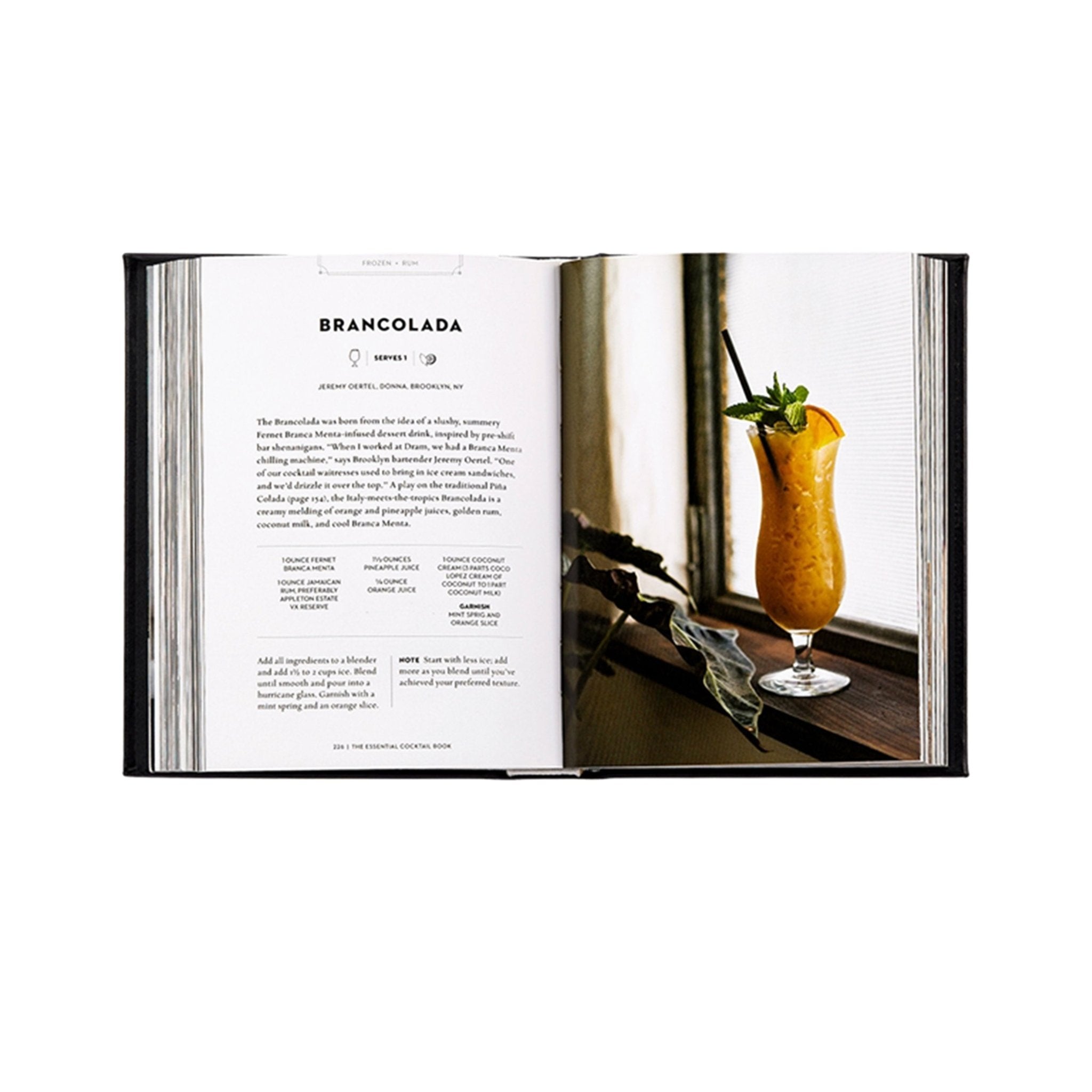The Essential Cocktail Book - Leather Bound Edition - Joy