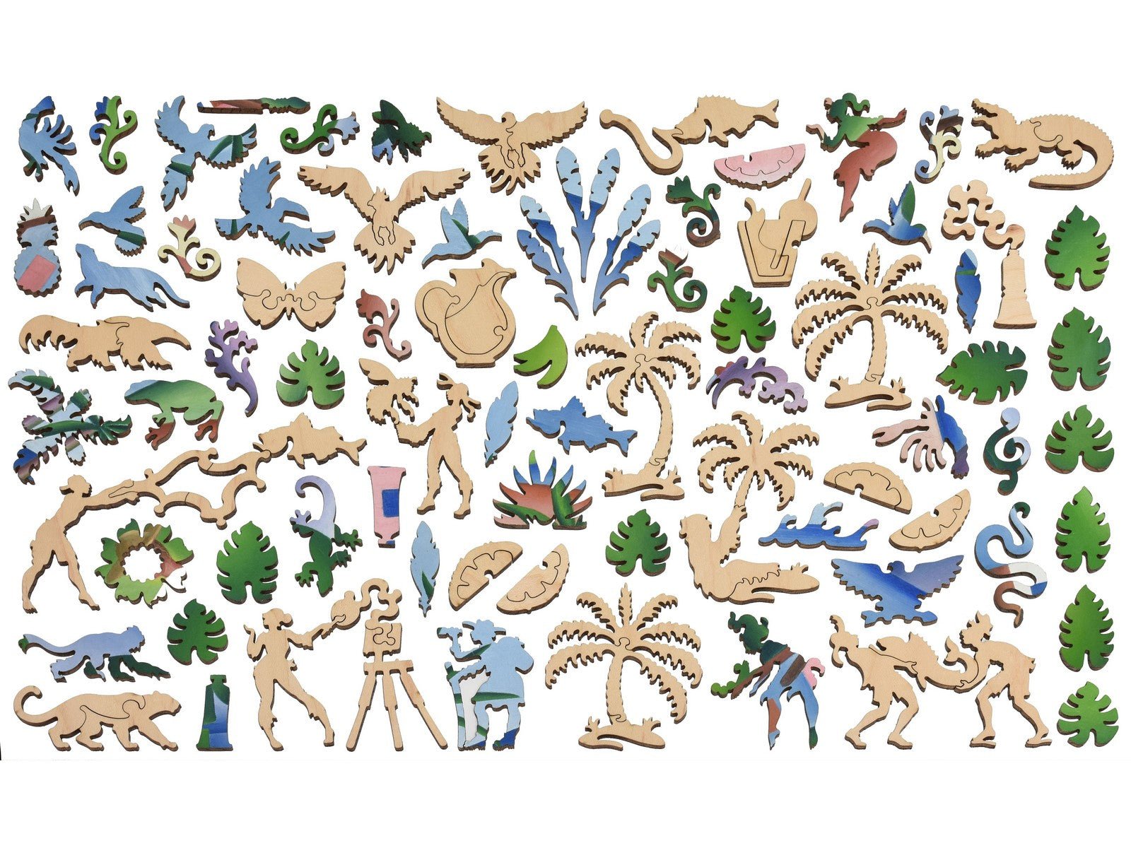 The Fisherman or, Exotic Landscape Puzzle - Joy Gift Shoppe