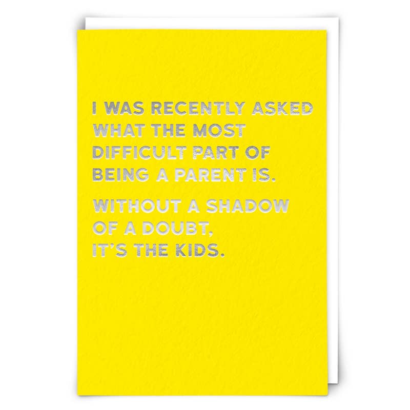 The Kids Greeting Card - Joy