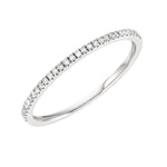 Thin Diamond Halfway Band - Joy Gift Shoppe