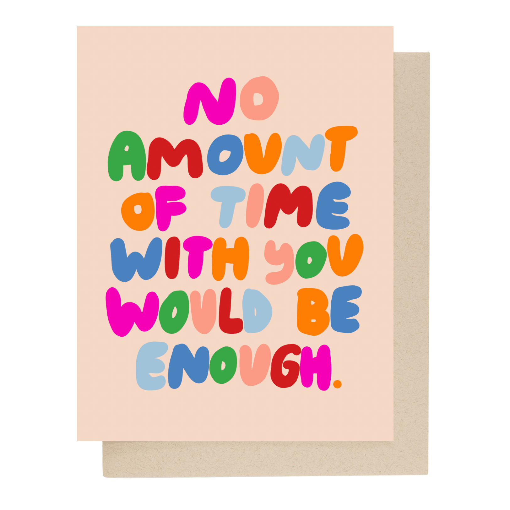 Time With You Card - Joy Gift Shoppe