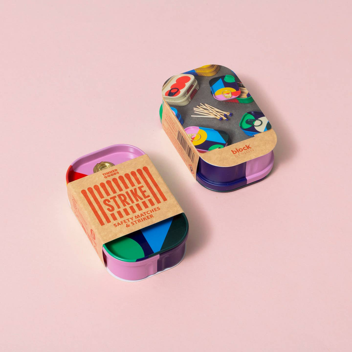 Tinned Goods - Safety Matches & Striker - Joy