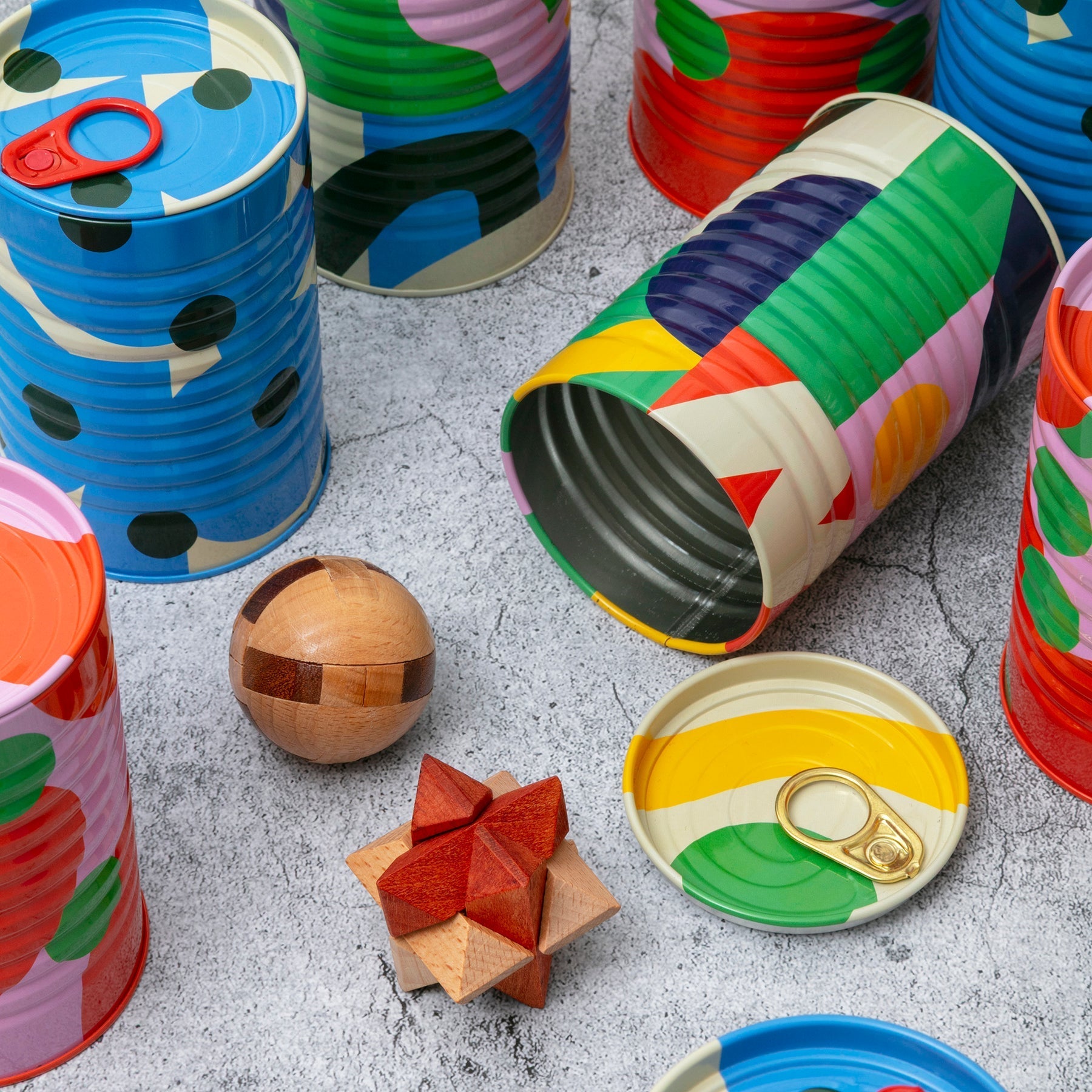 Tinned Goods - Wood Puzzles - Joy Gift Shoppe