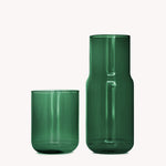 Tinted Glass Carafe - Forest - Joy Gift Shoppe
