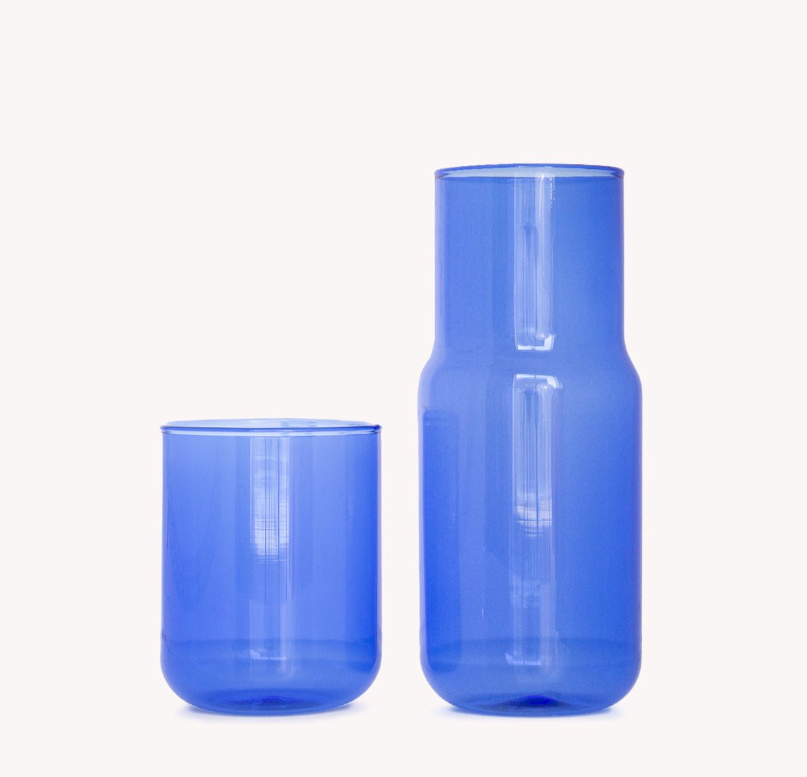 Tinted Glass Carafe - Pool - Joy Gift Shoppe