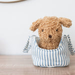 Toffee the Puppy & Carrier - Joy Gift Shoppe