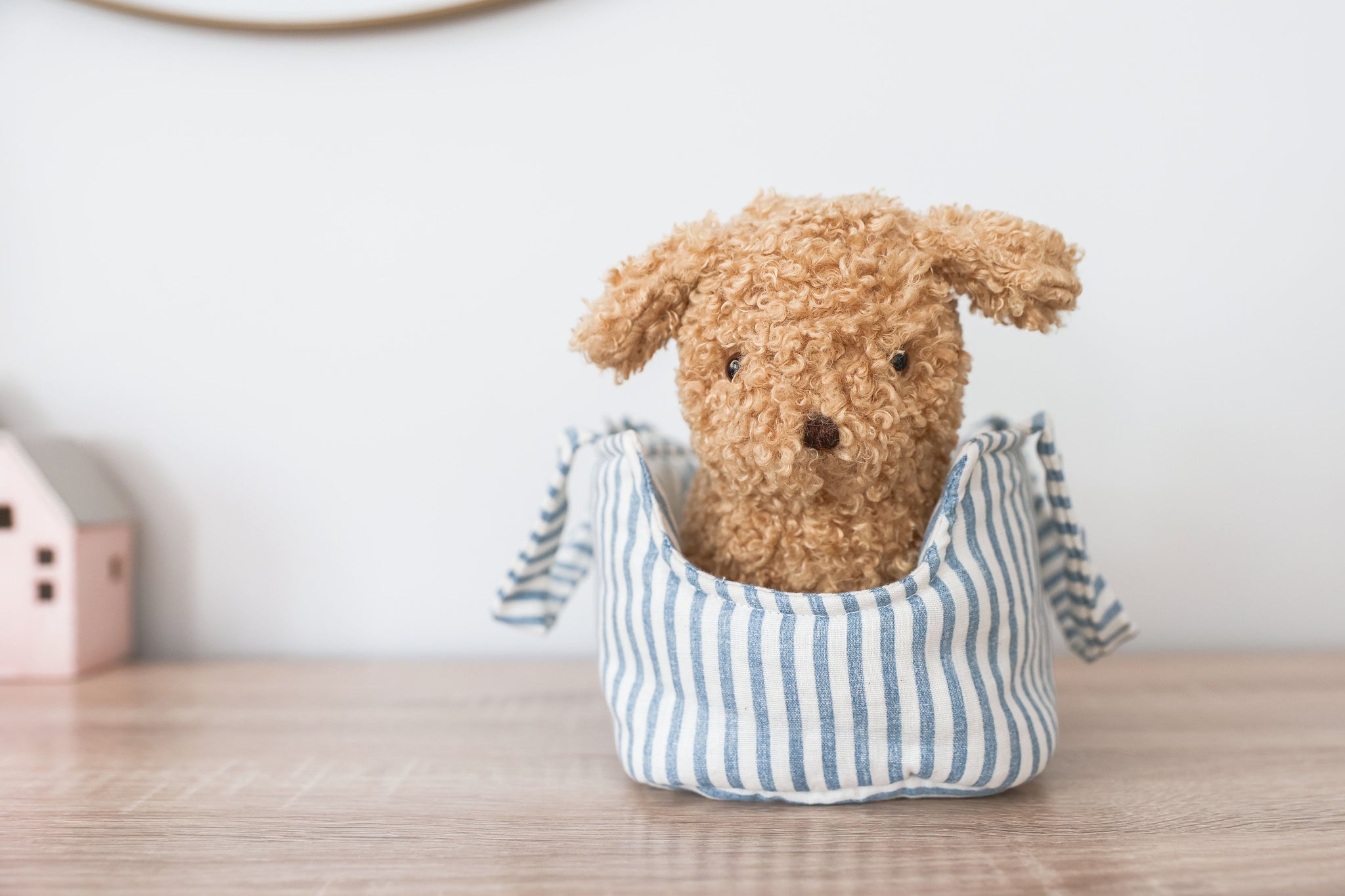 Toffee the Puppy & Carrier - Joy Gift Shoppe