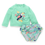 Toucan Print L/S Rashie Set - Joy Gift Shoppe