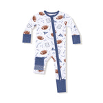 Touchdown Time - Navy Convertible Romper 18 - 24M - Joy