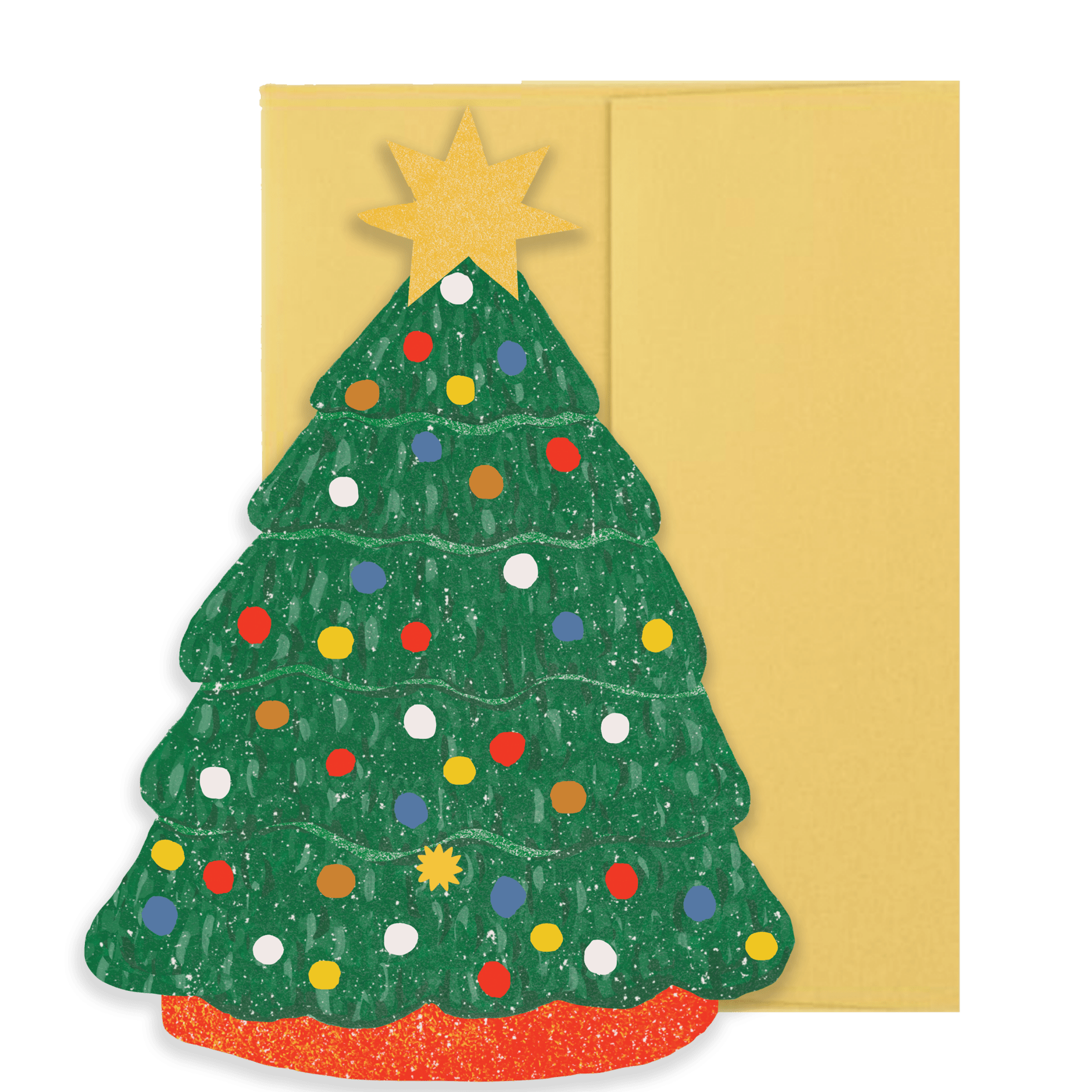 Tree Christmas Collection - Die Cut Card - Joy Gift Shoppe