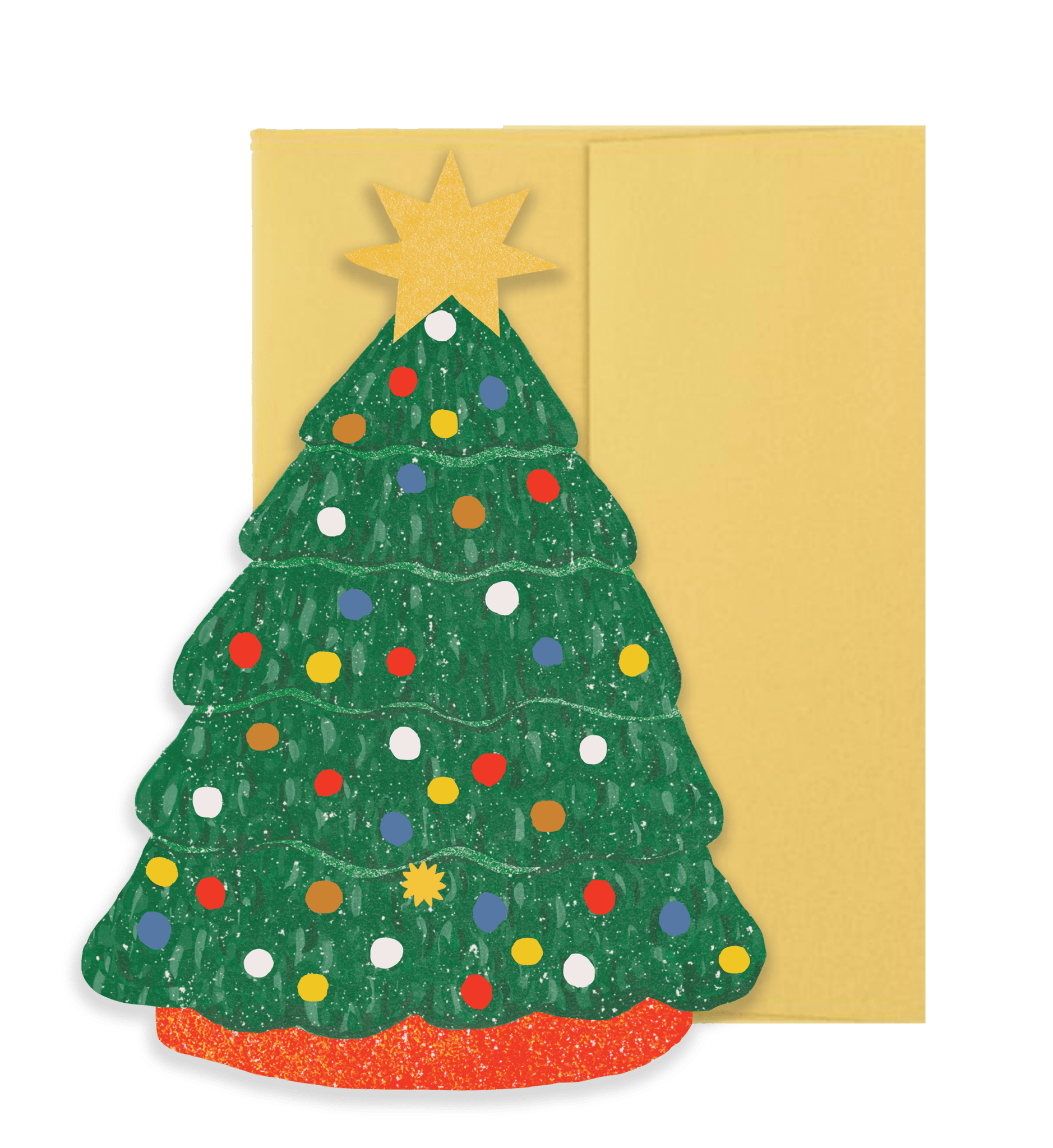 Tree Christmas Collection - Die Cut Card - Joy Gift Shoppe