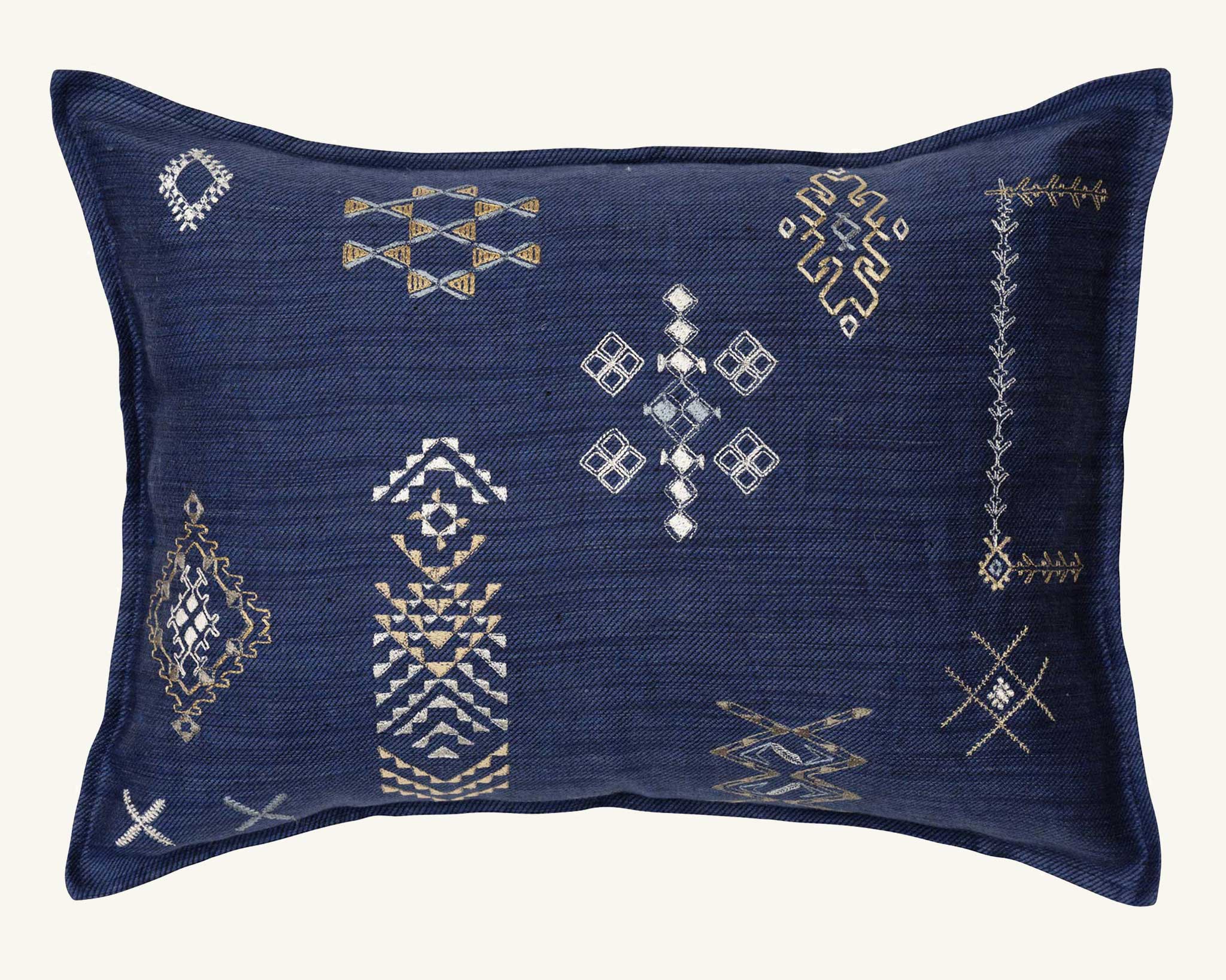 Tumbleweed Indigo Pillow - Joy