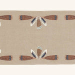 Turkey Feather Border Table Runner - Joy Gift Shoppe