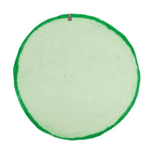 Two - Tone Felt Placemat - Chlorophyll - Mint - Joy
