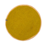 Two - Tone Felt Placemat - Nude - Pistachio - Joy