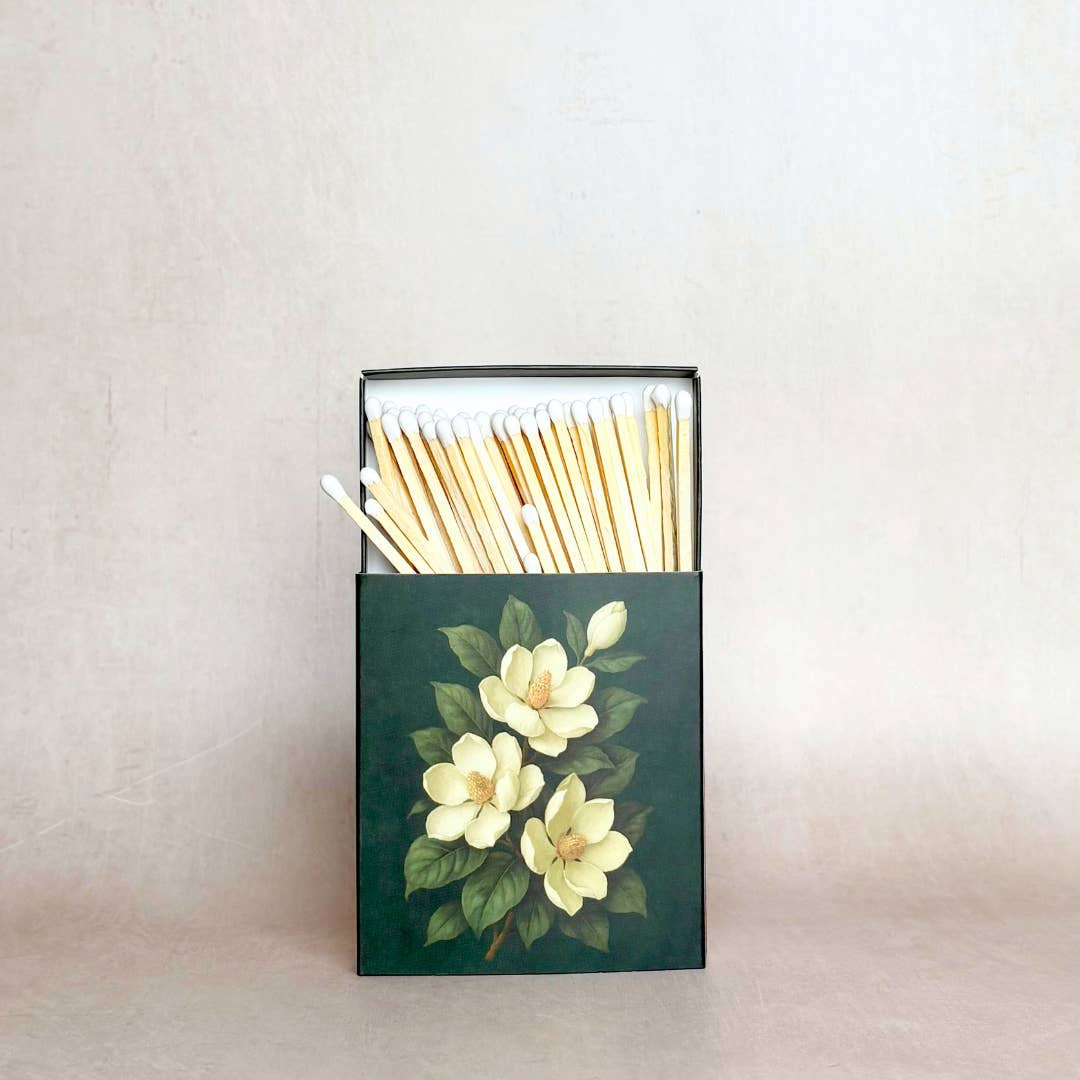 Under the Magnolia – Floral Matchbox - Joy