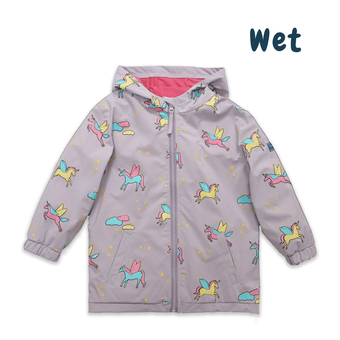 Unicorn Color Changing Raincoat - 2Y - Joy Gift Shoppe