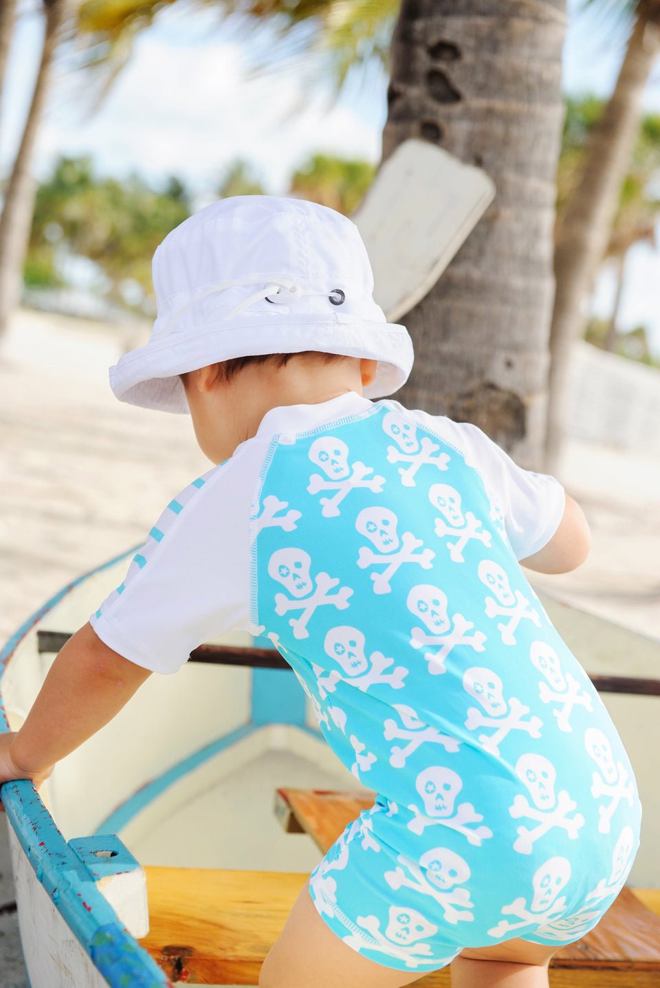 UV 50 Bucket Hat - Solid White - Joy