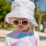 UV 50 Bucket Hat - Solid White - Joy