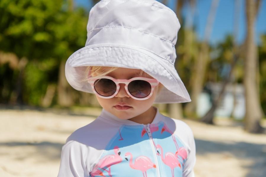 UV 50 Bucket Hat - Solid White - Joy
