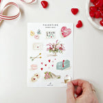 Valentine Sticker Sheets - Joy