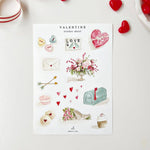 Valentine Sticker Sheets - Joy