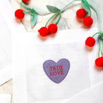 Valentines Heart Cocktail Napkins Set of 6 - Joy