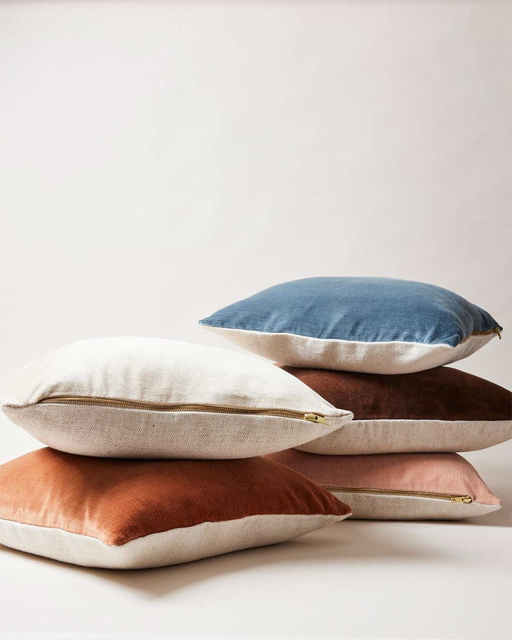 Velvet + Linen Pillows by Farmhouse Pottery - Joy