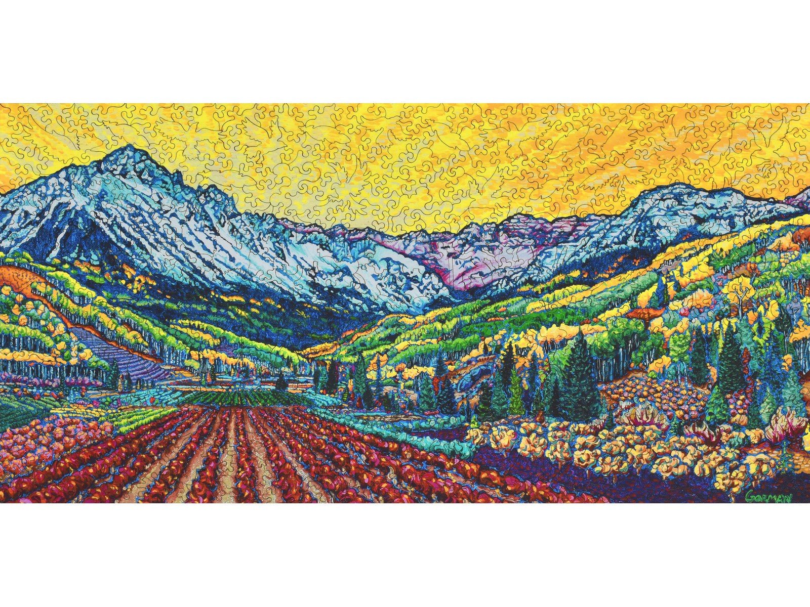 Vines Amongst the Rockies Puzzle - Joy
