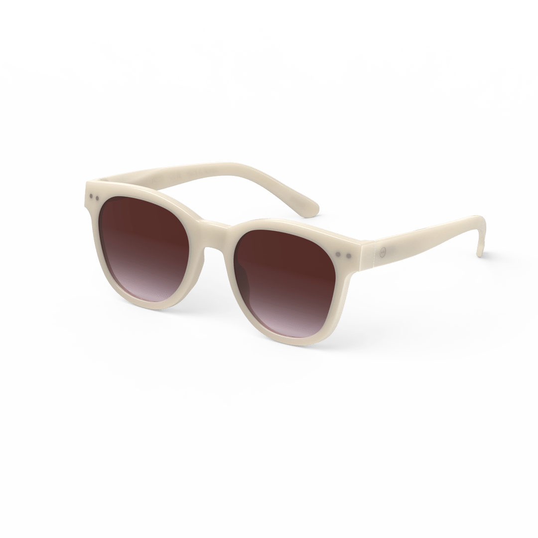 Vintage Cream Sunglasses - #N - Joy