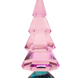 Violet/Petrol Crystal Christmas Tree - Joy