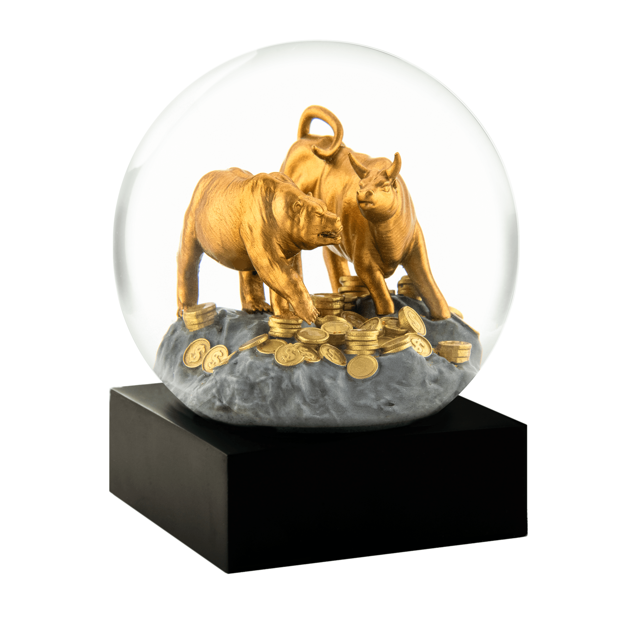 Wall Street Snow Globe - Joy