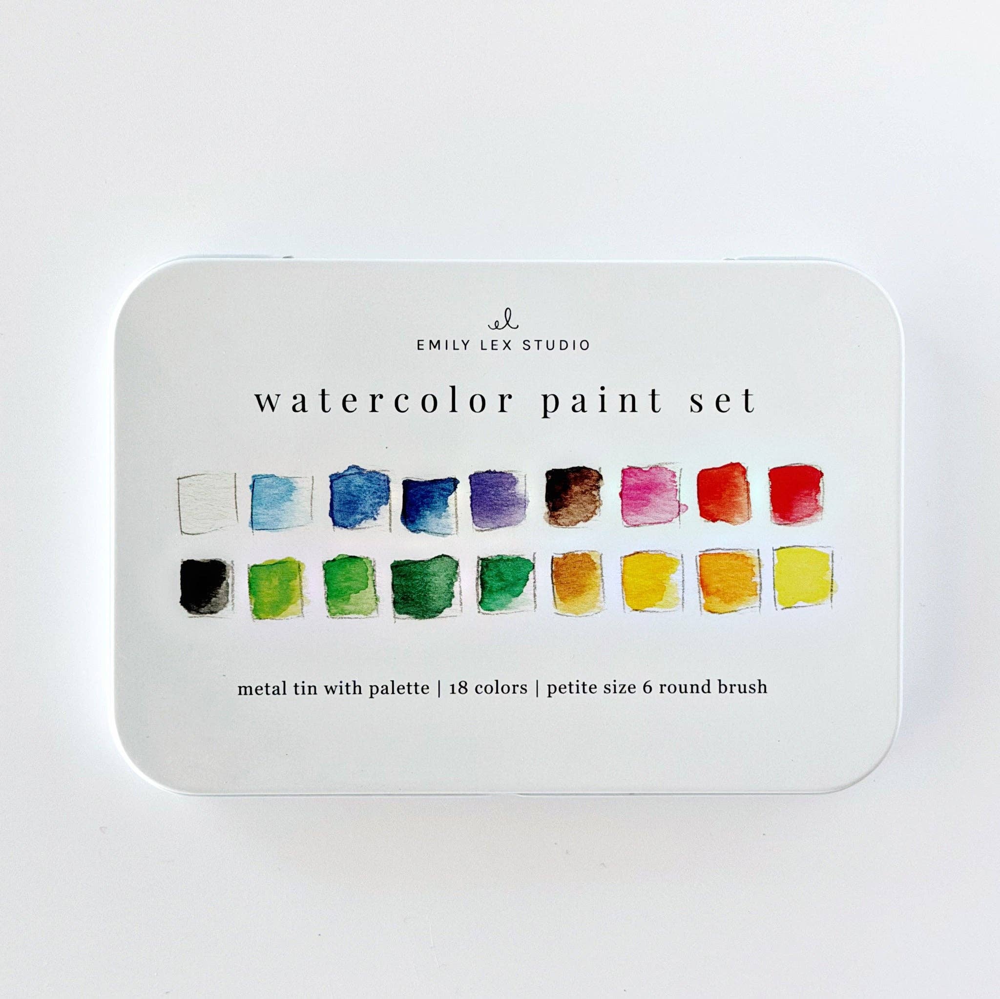 Watercolor Paint Set 18 Colors with Brush - Joy Gift Shoppe