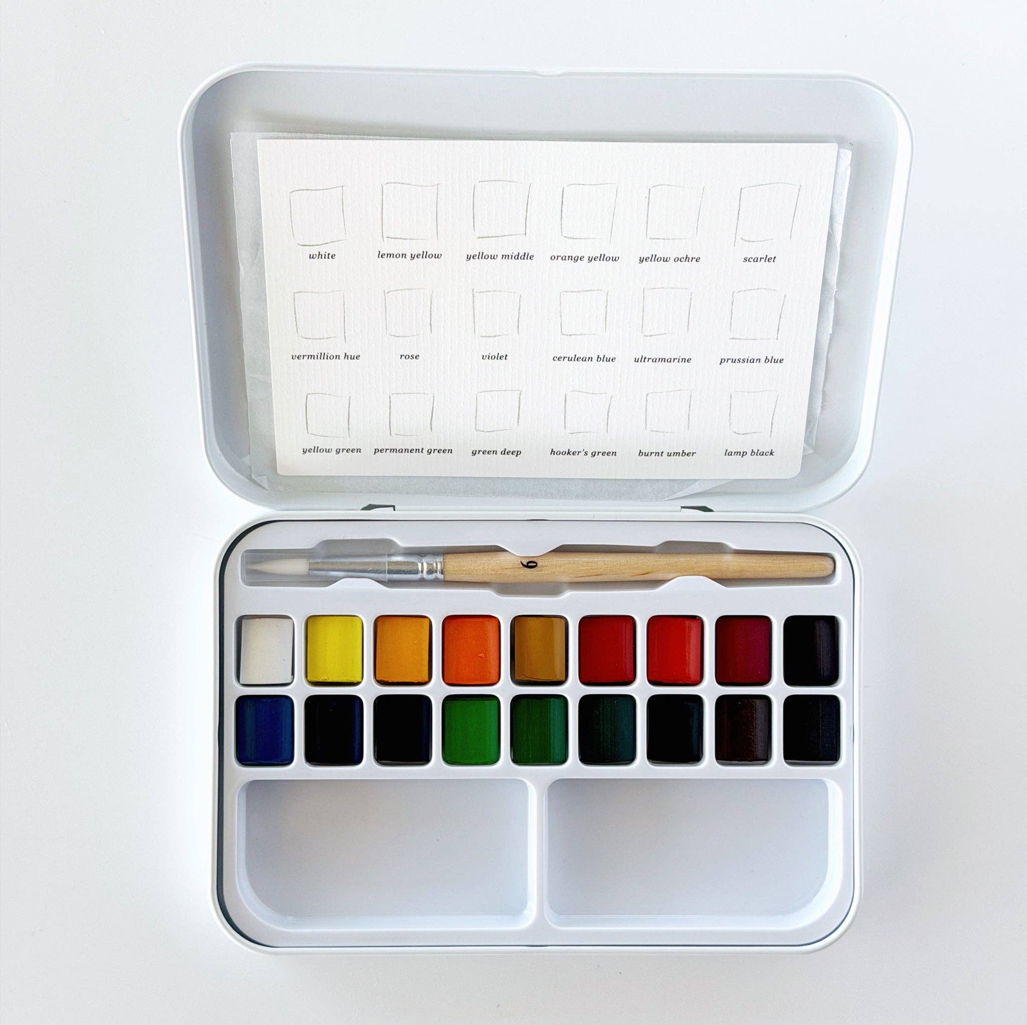 Watercolor Paint Set 18 Colors with Brush - Joy Gift Shoppe