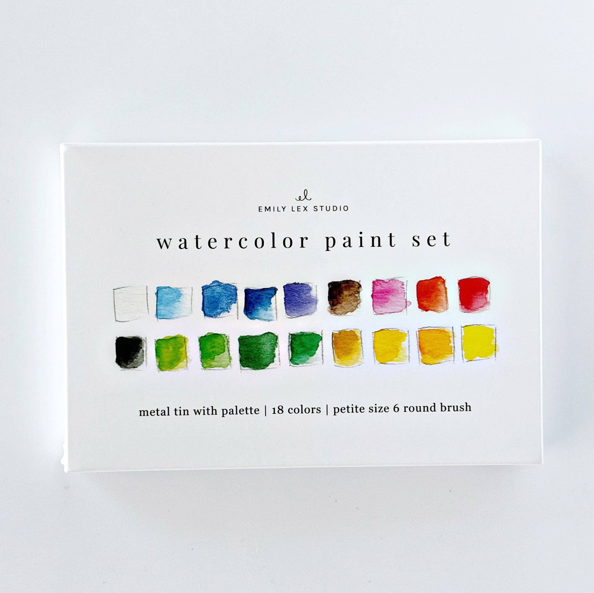 Watercolor Paint Set 18 Colors with Brush - Joy Gift Shoppe