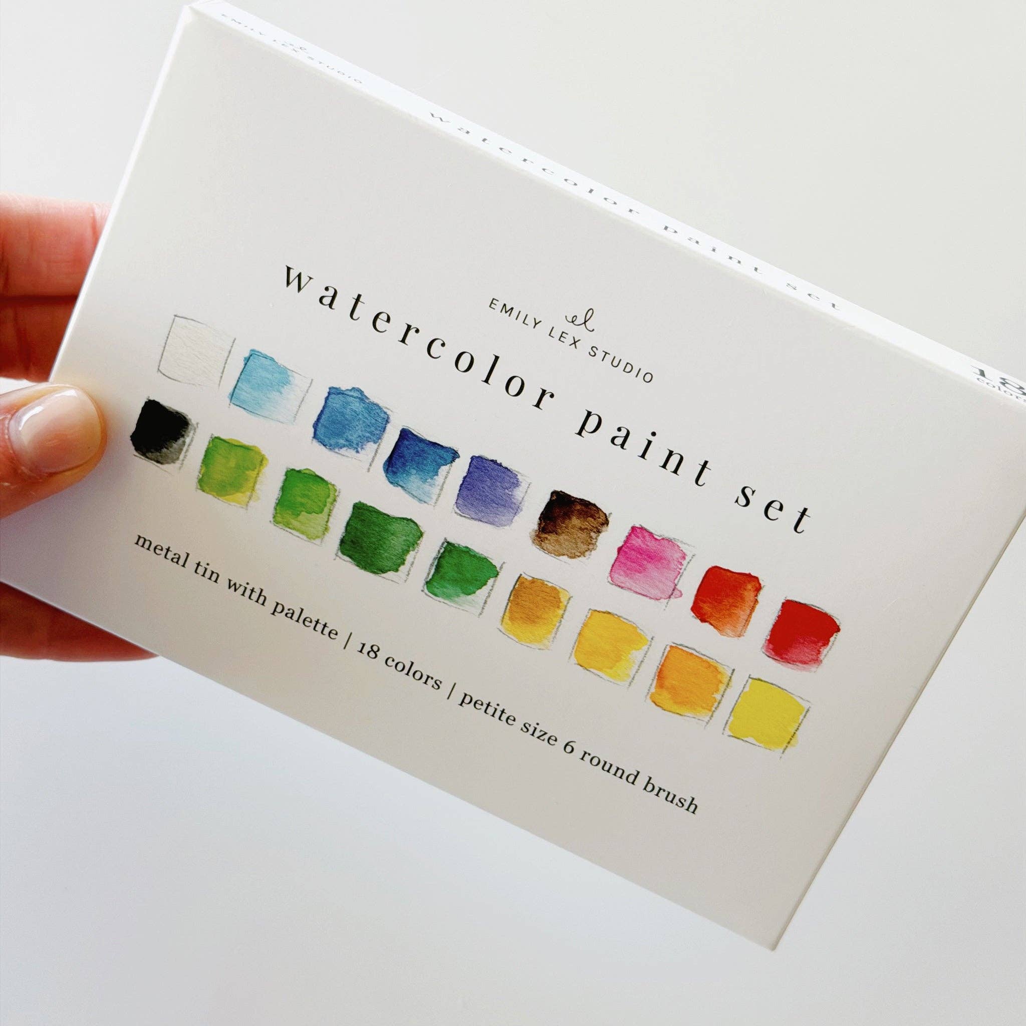 Watercolor Paint Set 18 Colors with Brush - Joy Gift Shoppe
