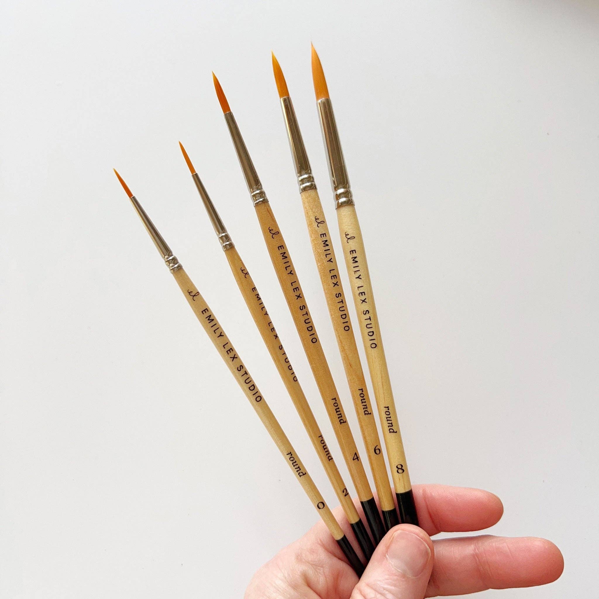 Watercolor paintbrush set - Joy