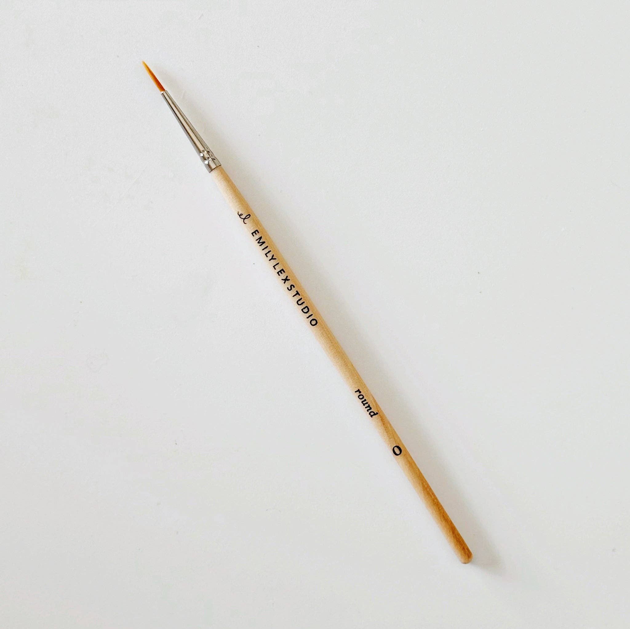 Watercolor Wood Paintbrush Set of 5 - Joy