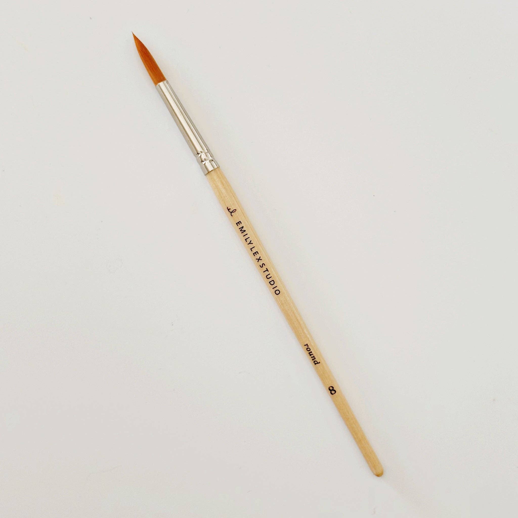 Watercolor Wood Paintbrush Set of 5 - Joy