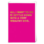 Wealthy Greeting Card - Joy