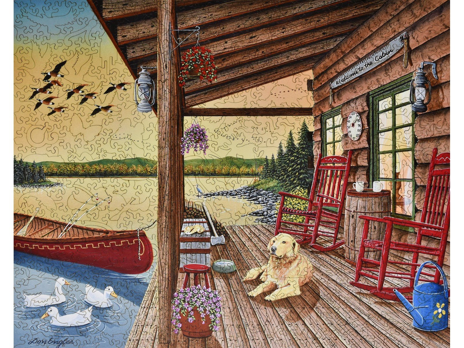 Welcome to the Cabin Puzzle - Joy