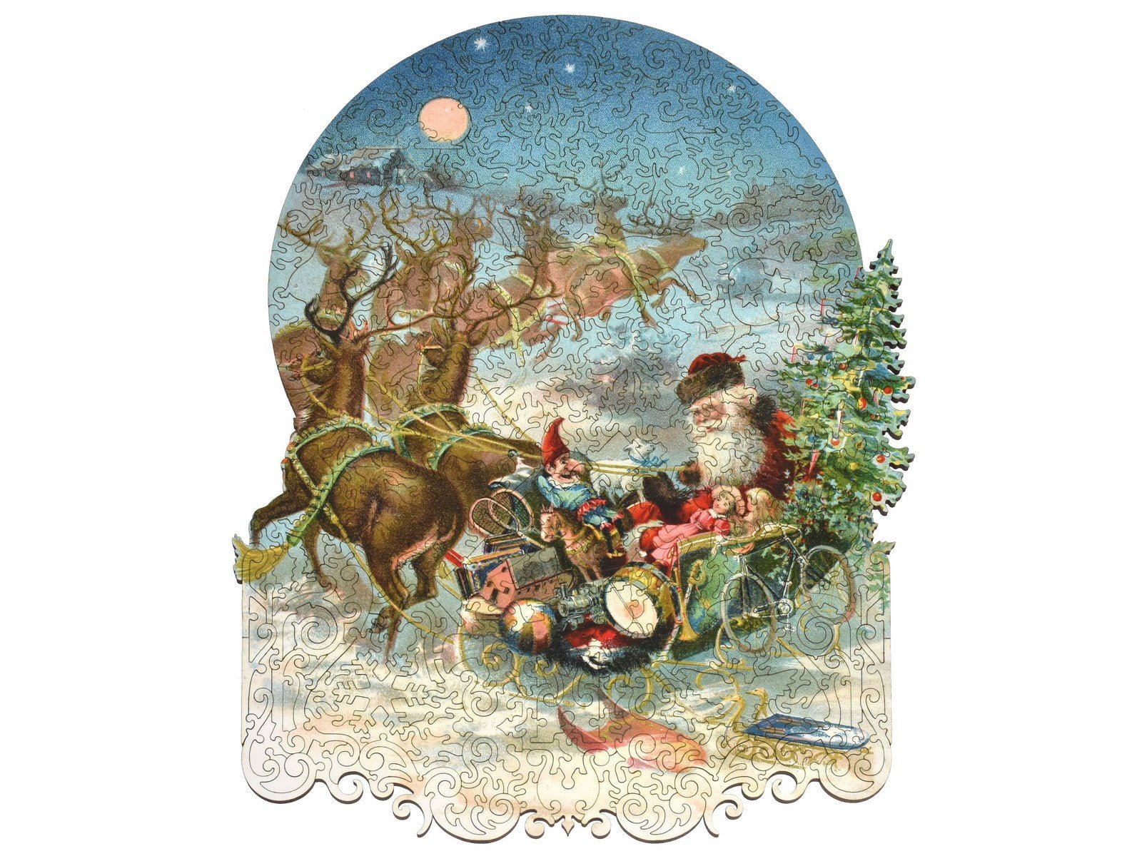 What Santa Claus Brings Puzzle - Joy
