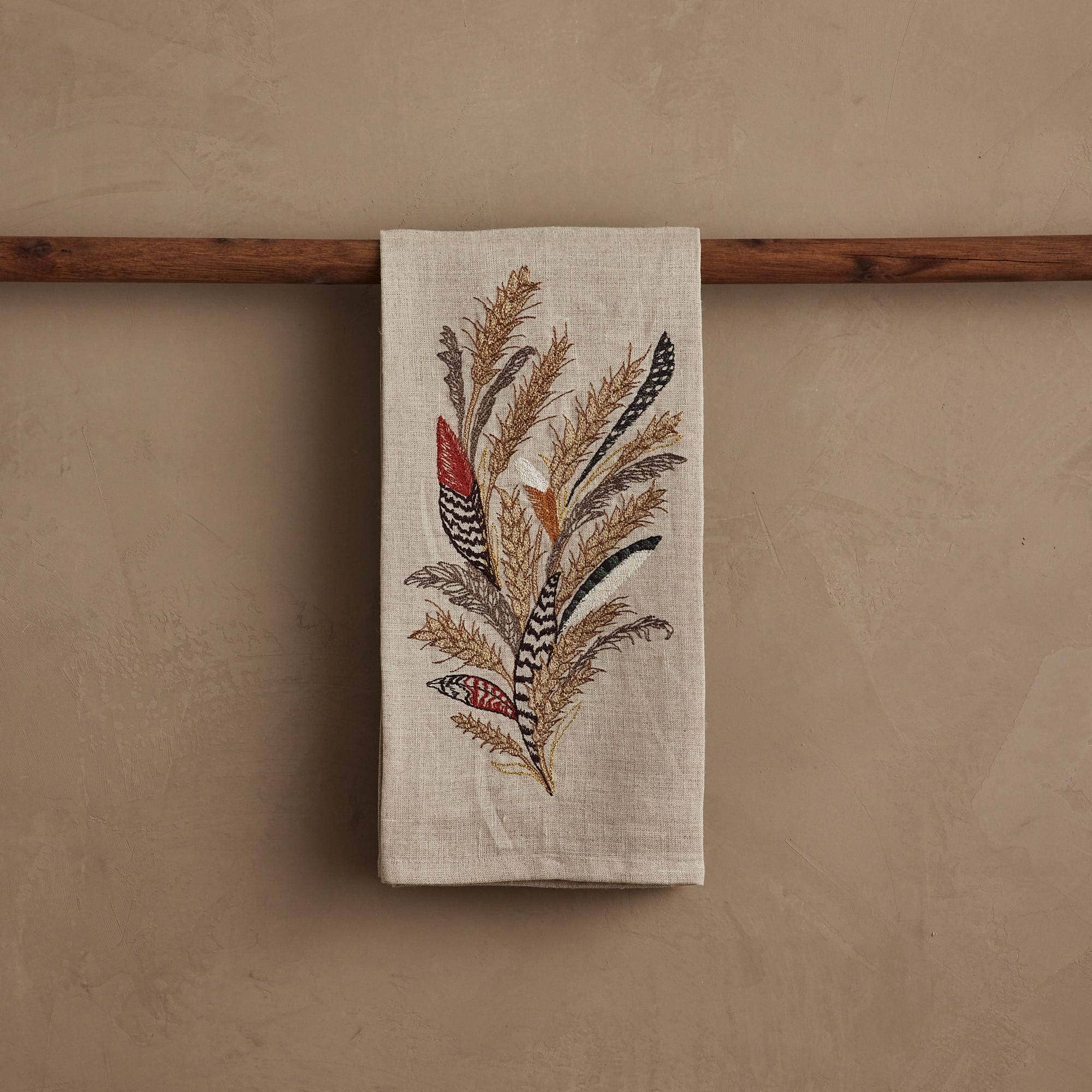 Wheat Harvest Tea Towel - Joy