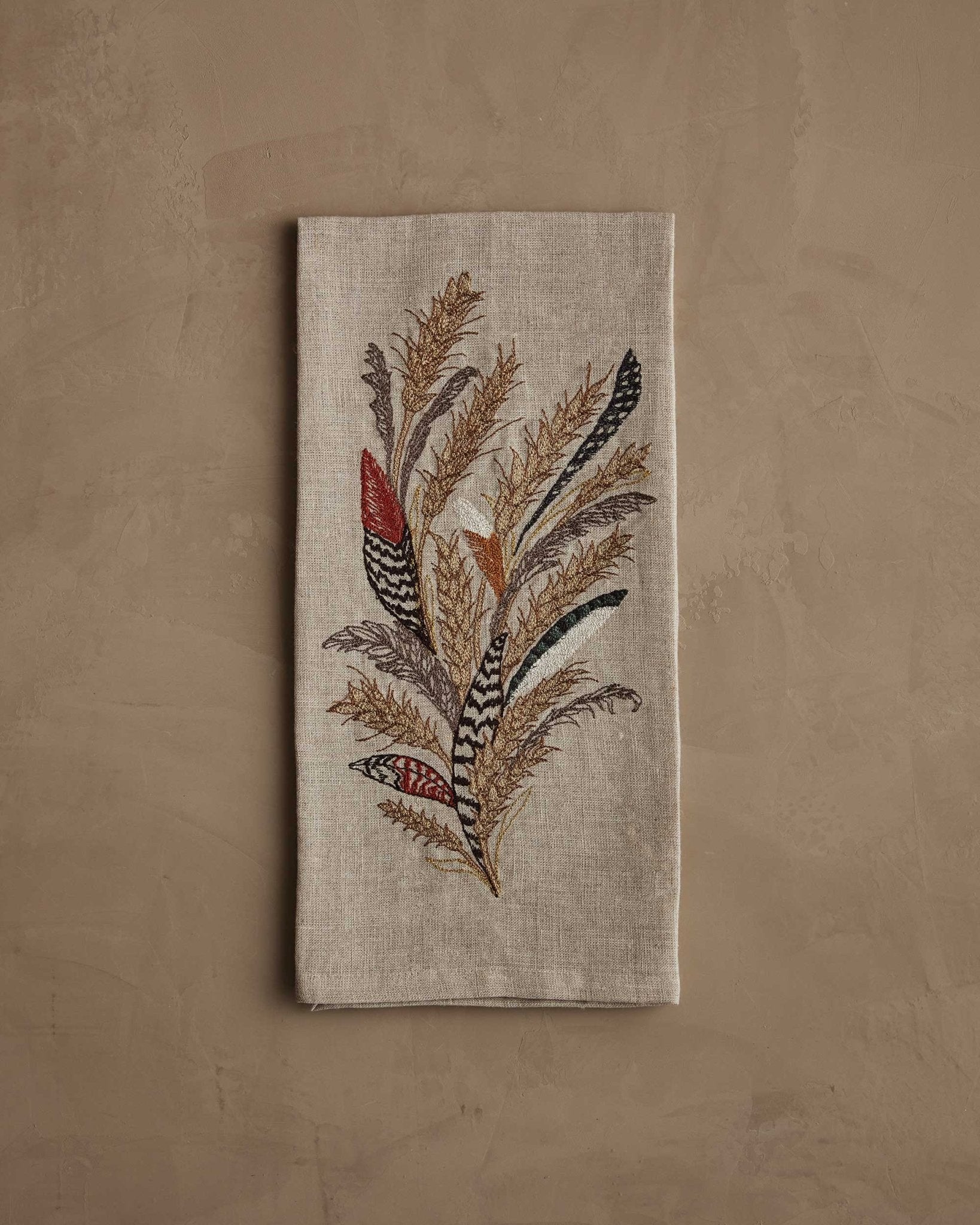 Wheat Harvest Tea Towel - Joy