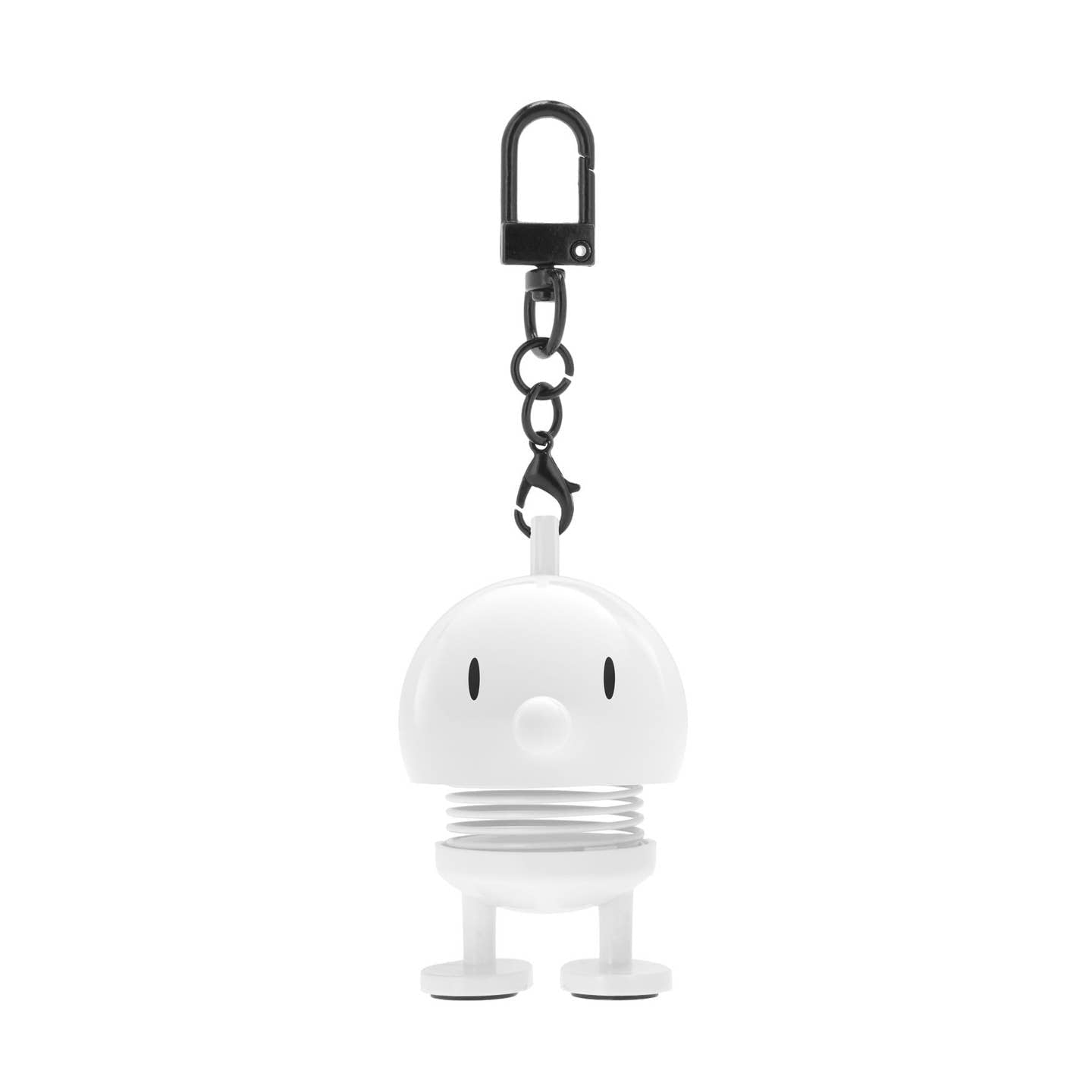 White Bumble Bag Charm - Joy