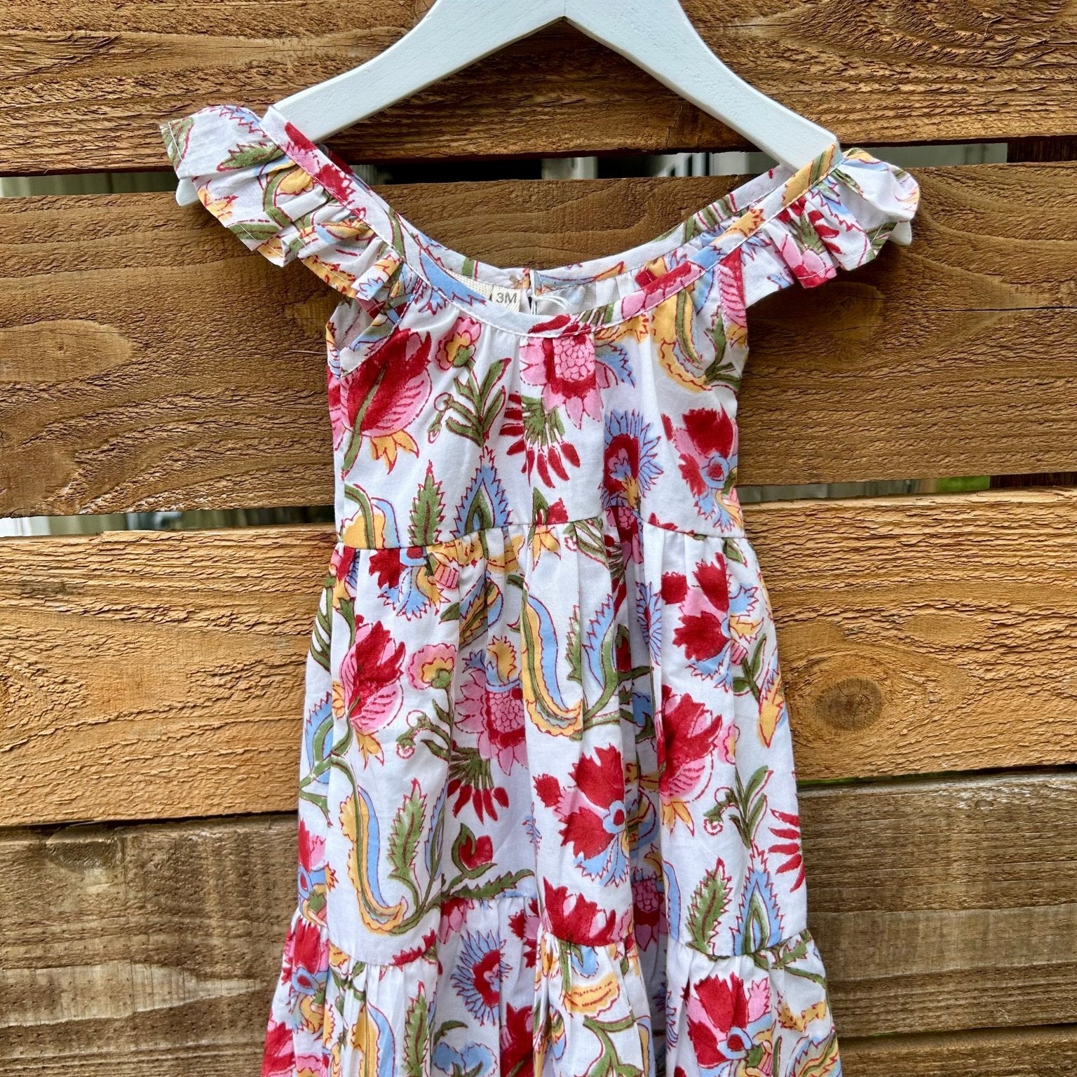 White Floral Maxi Dress - Joy Gift Shoppe