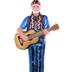 Willie Nelson With Guitar Ornament - Joy