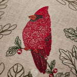 Winter Birds Pillow - Joy