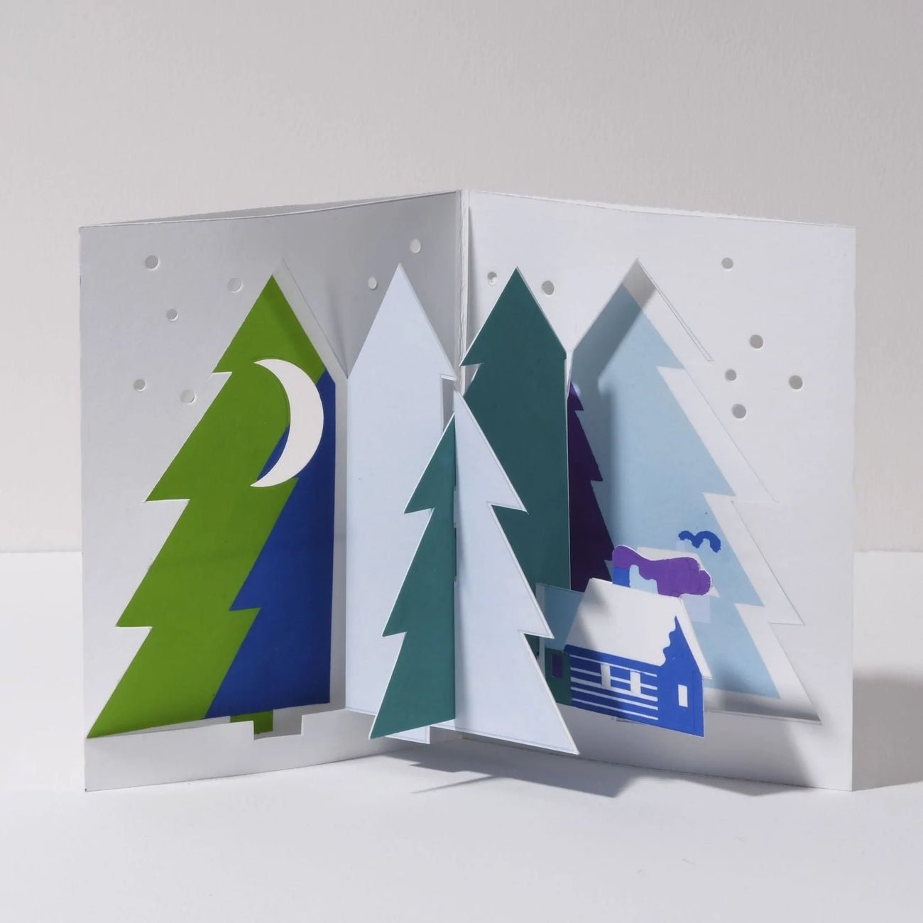 Winter Landscape Pop Up Card - Joy Gift Shoppe